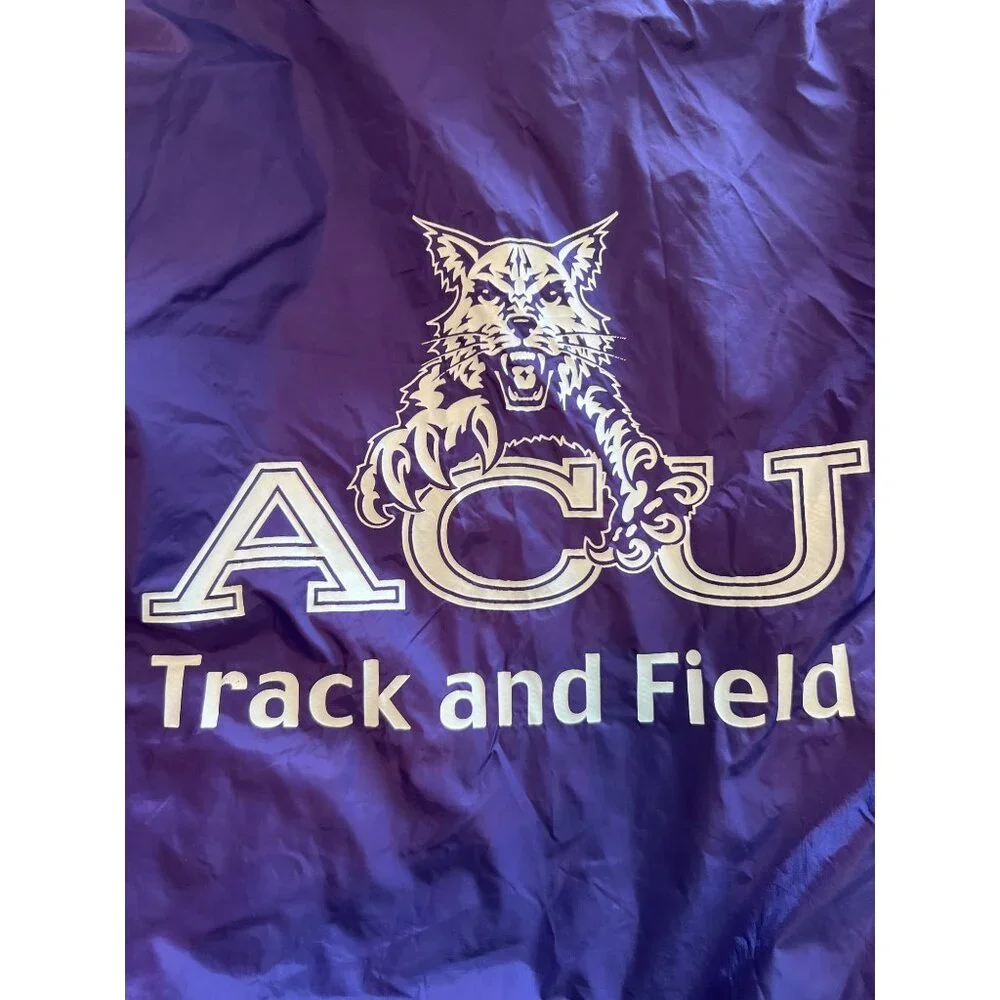 Vintage Adidas ACU Track & Field Purple Warm-Up‎ Suit Medium Jacket & Pants